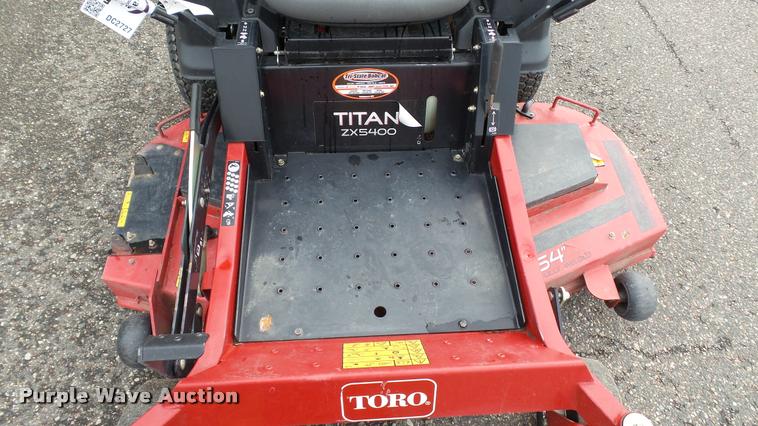 image for item DC2727 Toro Titan 2X5400 lawn mower