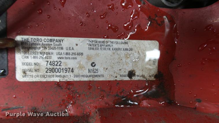 image for item DC2727 Toro Titan 2X5400 lawn mower