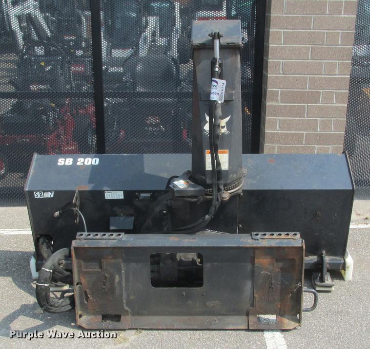 image for item K6114 Bocat SB200 snow blower