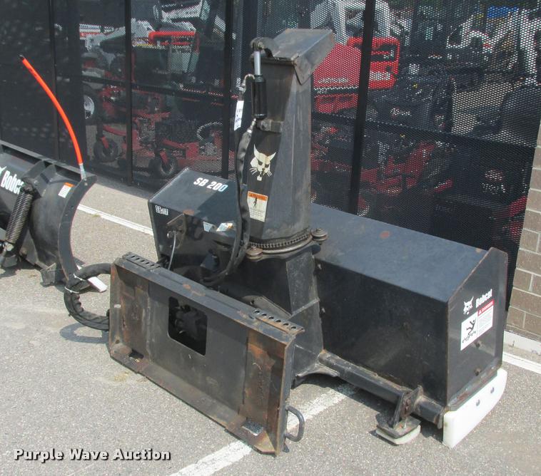 image for item K6114 Bocat SB200 snow blower