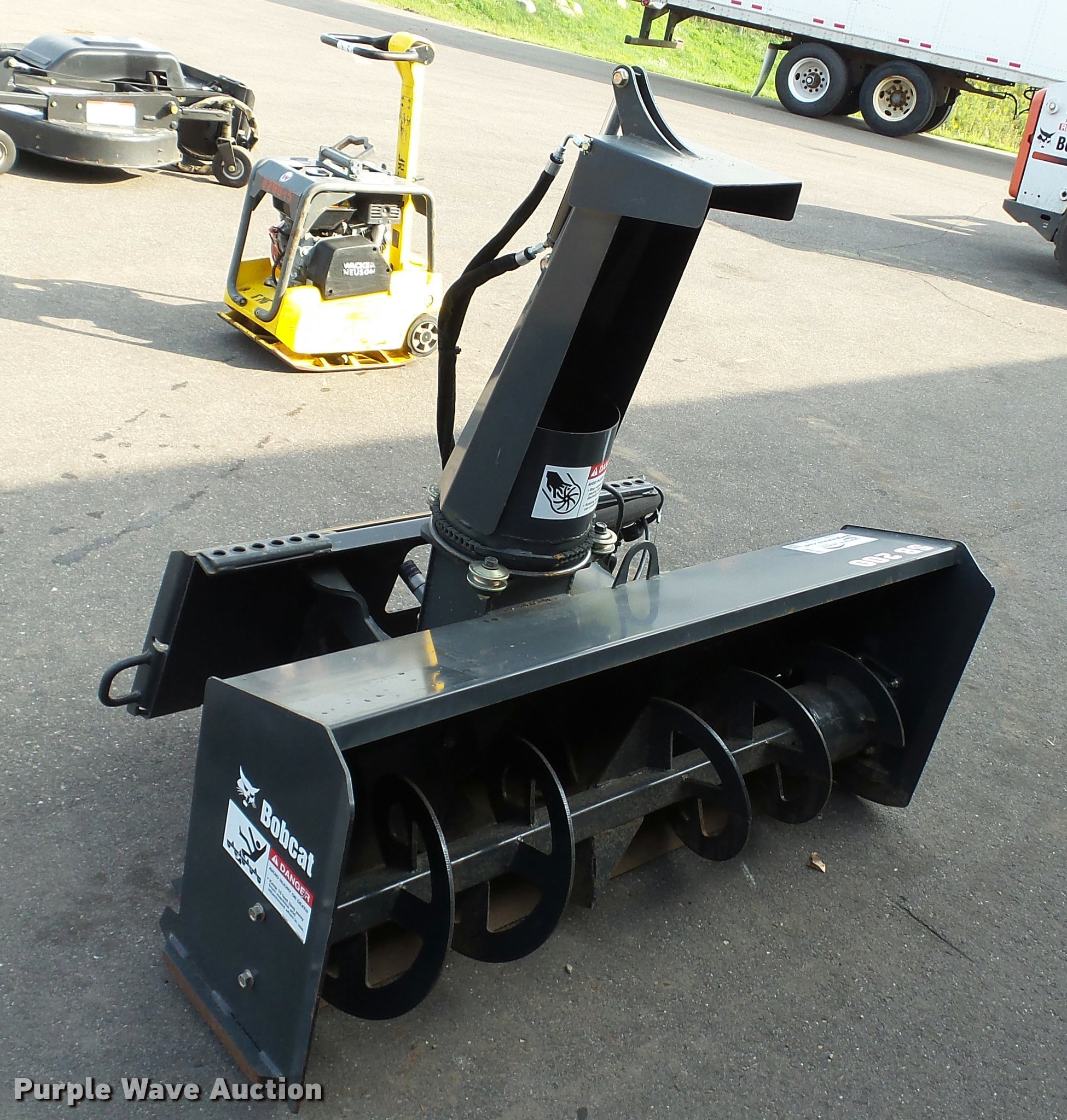 2014 Bobcat SB200X60 snow blower in Hudson, WI Item DB8182 sold