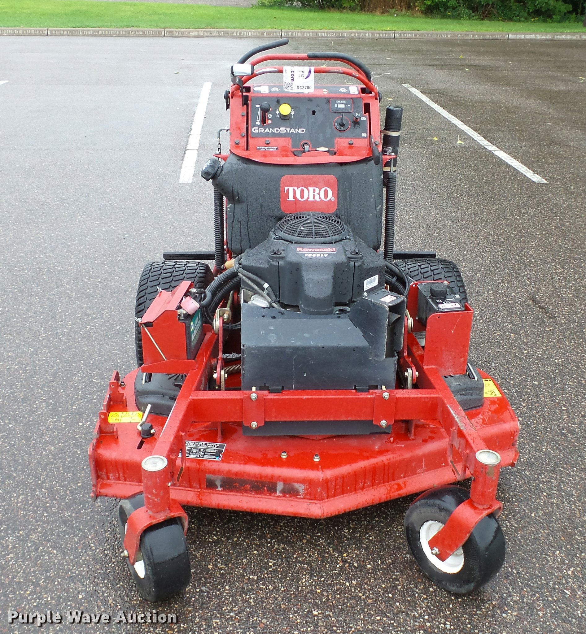 Toro Grand Stand lawn mower in Burnsville, MN Item DC2700 sold