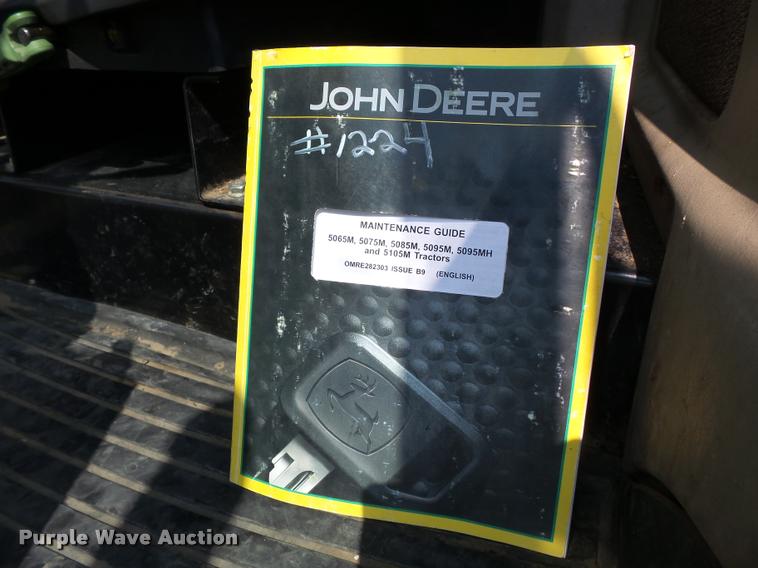 image for item DA2369 2009 John Deere 5095M MFWD tractor