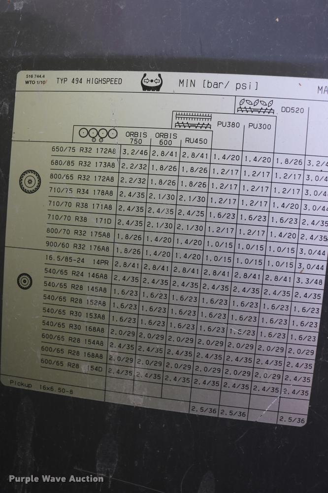 image for item DA6861 2011 Claas Jaguar 980 PRWD forage harvester