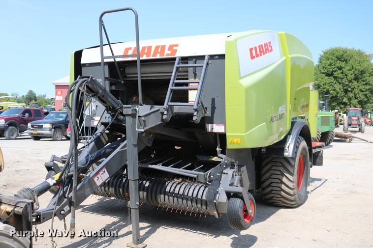 image for item DA6863 2014 Claas 455 Rollant Uniwrap round baler