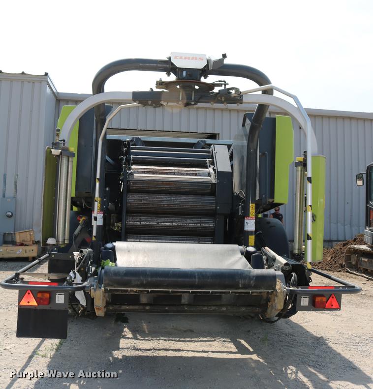 image for item DA6863 2014 Claas 455 Rollant Uniwrap round baler