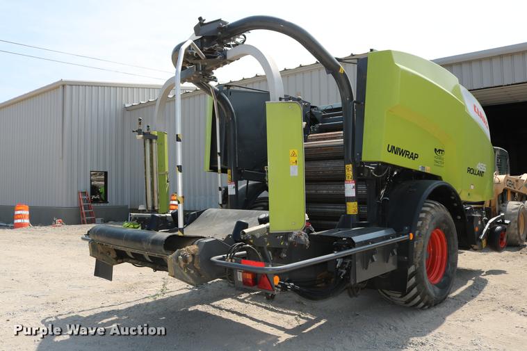 image for item DA6863 2014 Claas 455 Rollant Uniwrap round baler