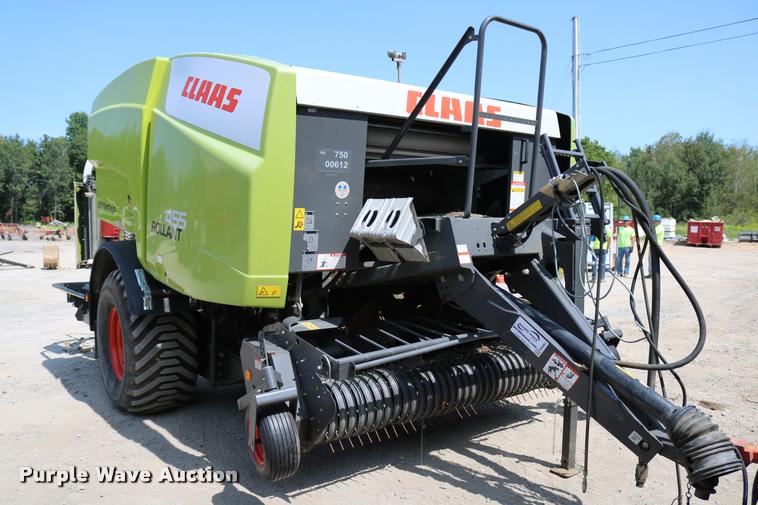 image for item DA6863 2014 Claas 455 Rollant Uniwrap round baler
