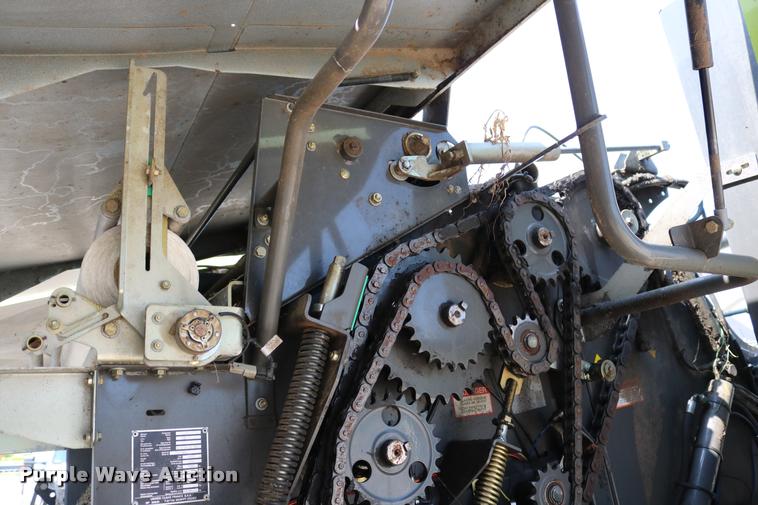 image for item DA6863 2014 Claas 455 Rollant Uniwrap round baler