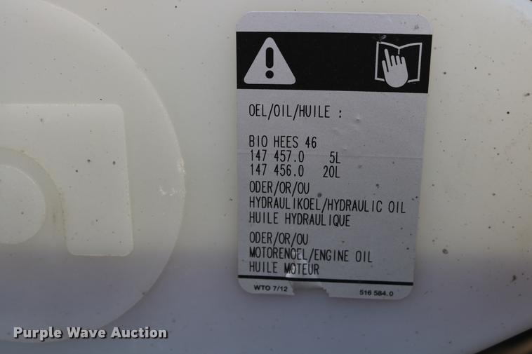 image for item DA6863 2014 Claas 455 Rollant Uniwrap round baler