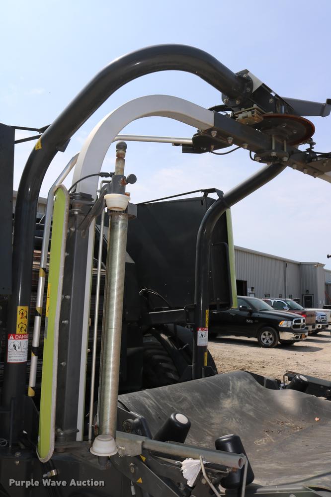 image for item DA6863 2014 Claas 455 Rollant Uniwrap round baler