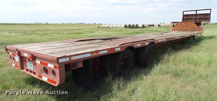 image for item DA6864 1970 Bills 107 drop deck trailer