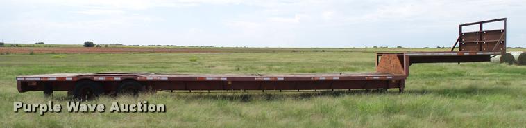 image for item DA6864 1970 Bills 107 drop deck trailer