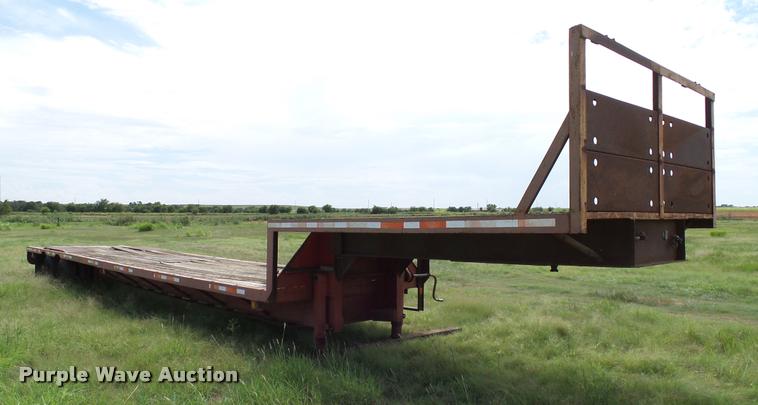 image for item DA6864 1970 Bills 107 drop deck trailer