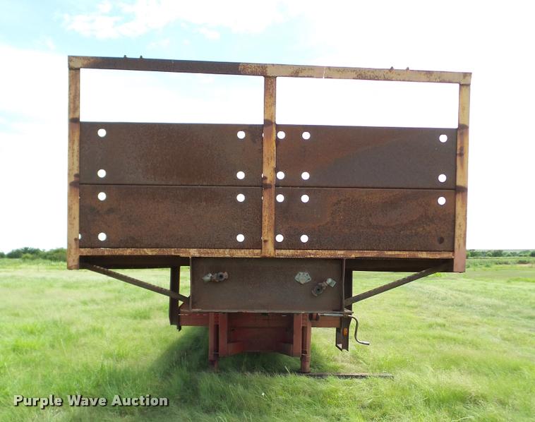 image for item DA6864 1970 Bills 107 drop deck trailer