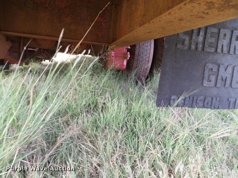 image for item DA6864 1970 Bills 107 drop deck trailer