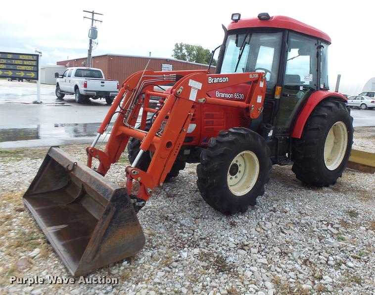 image for item DB5864 Branson 6530 MFWD tractor