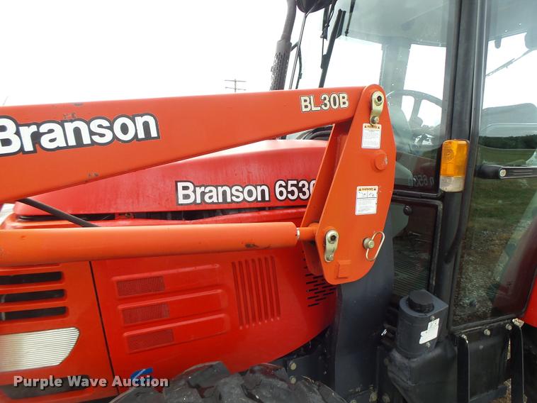 image for item DB5864 Branson 6530 MFWD tractor