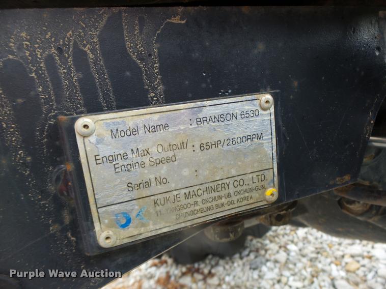 image for item DB5864 Branson 6530 MFWD tractor