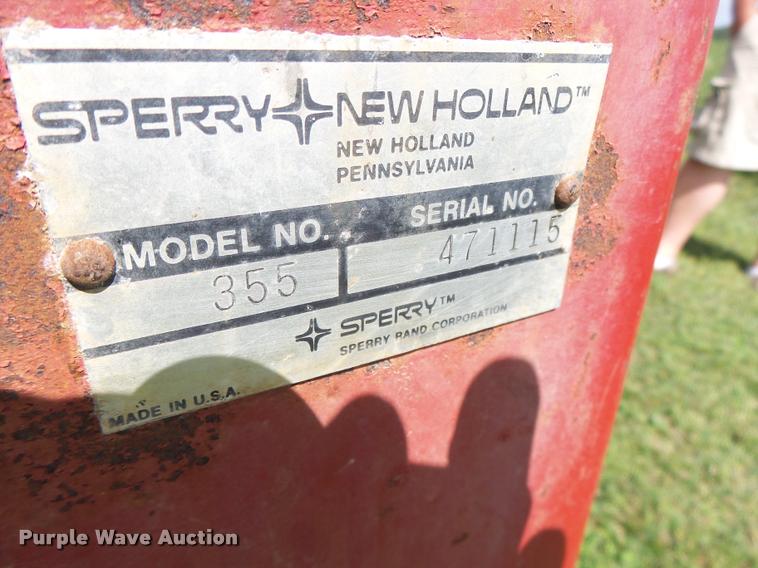 image for item DB5888 New Holland 355 feed grinder mixer