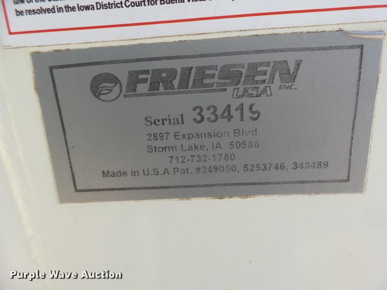 image for item DB5890 Friesen Titan 4SE seed tender