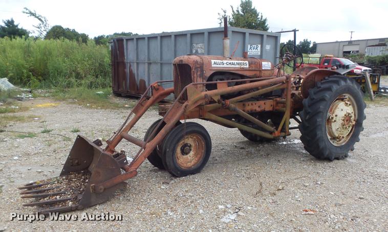 image for item DB6478 Allis Chalmers WD45 tractor