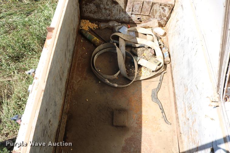 image for item DB9354 2006 shop built double hopper bottom grain trailer