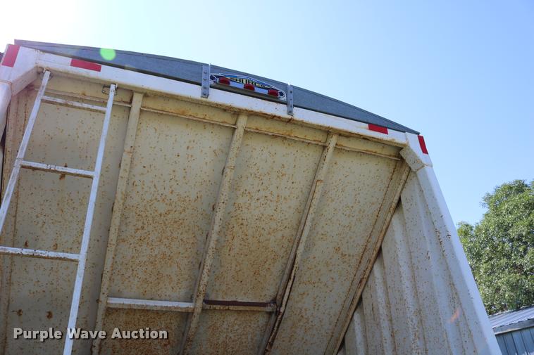 image for item DB9354 2006 shop built double hopper bottom grain trailer