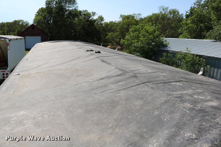 image for item DB9354 2006 shop built double hopper bottom grain trailer