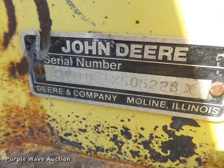 image for item DC3892 John Deere F910 lawn mower