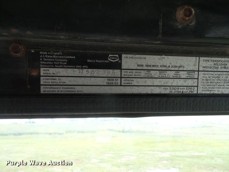 image for item DC5389 1988 Case IH 2096 tractor