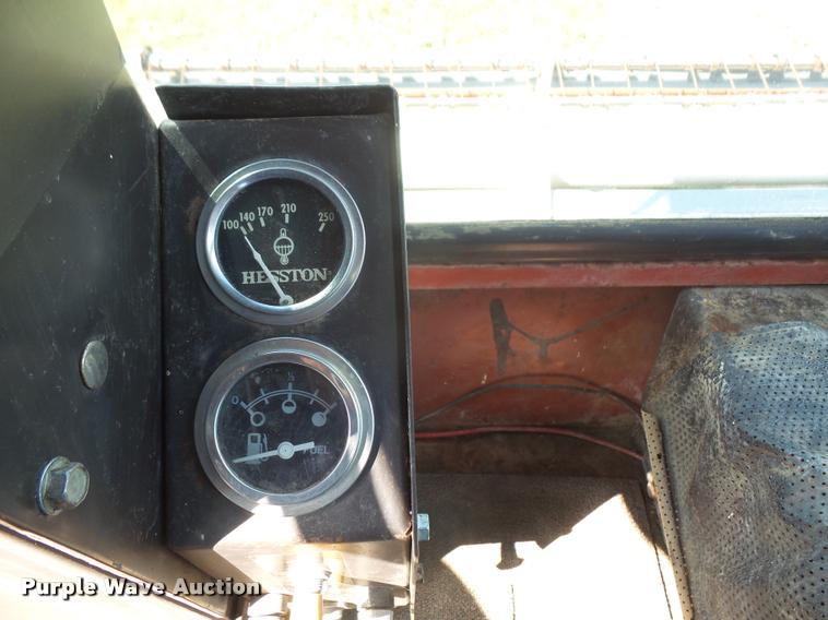 image for item DC5390 1981 Hesston 6550 self-propelled windrower
