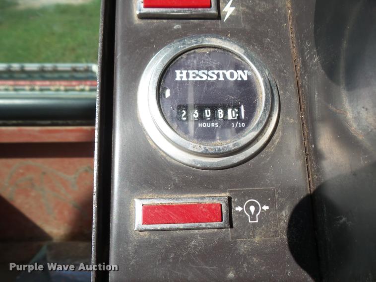 image for item DC5390 1981 Hesston 6550 self-propelled windrower