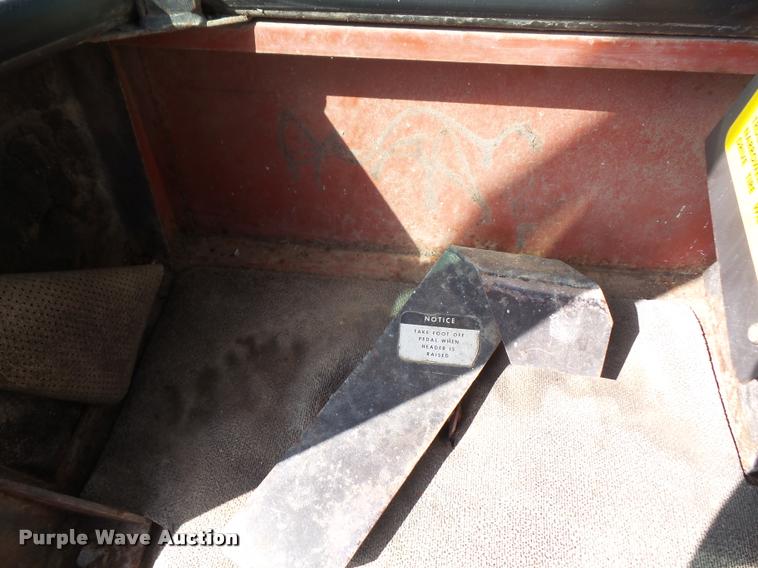 image for item DC5390 1981 Hesston 6550 self-propelled windrower