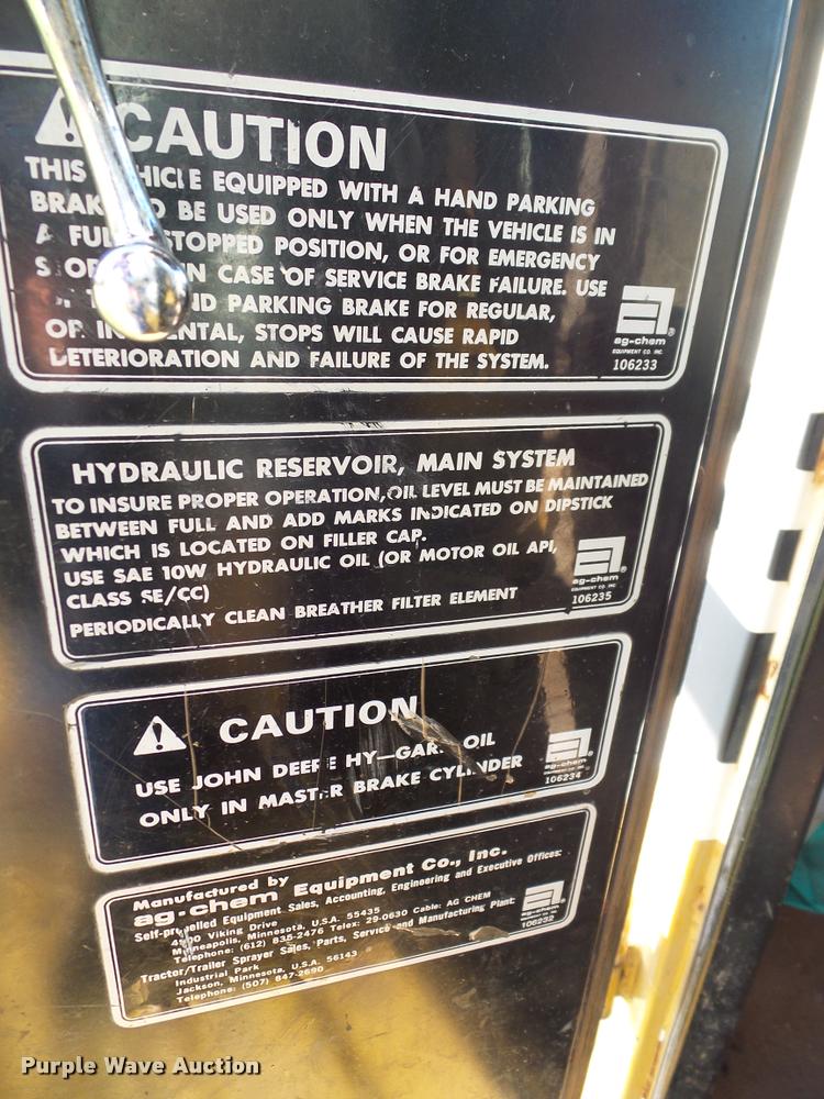 image for item DG9971 Ag-Chem TerraGator 1603 self-propelled sprayer