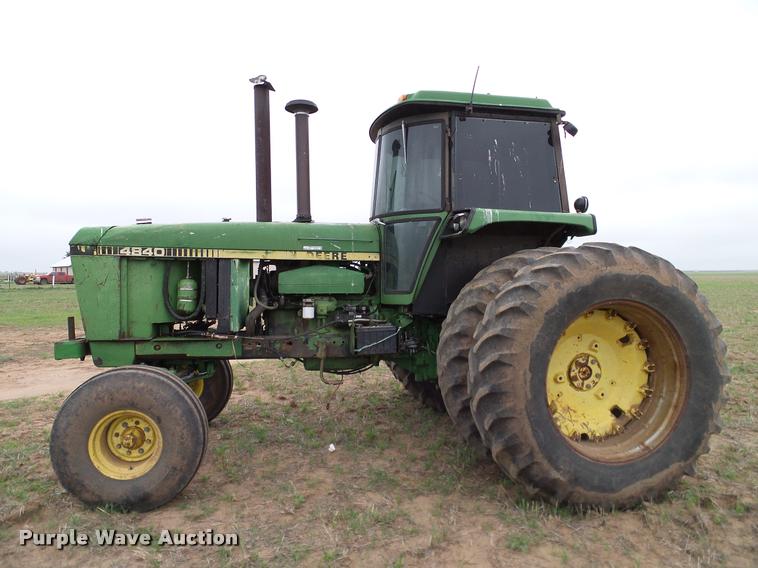 image for item DG9979 1980 John Deere 4840 tractor