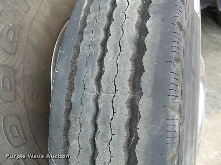 image for item DK9256 (2) 11R22.5 tires and wheels