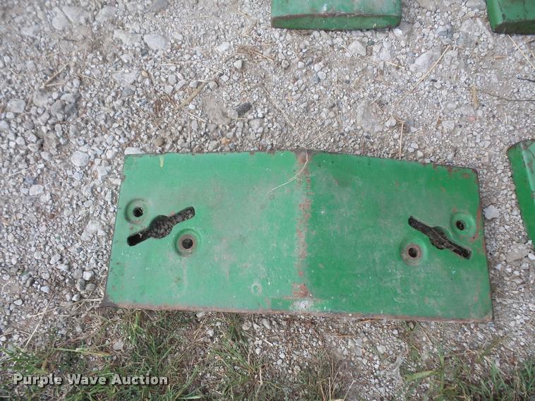 image for item DK9257 John Deere weight and brackets