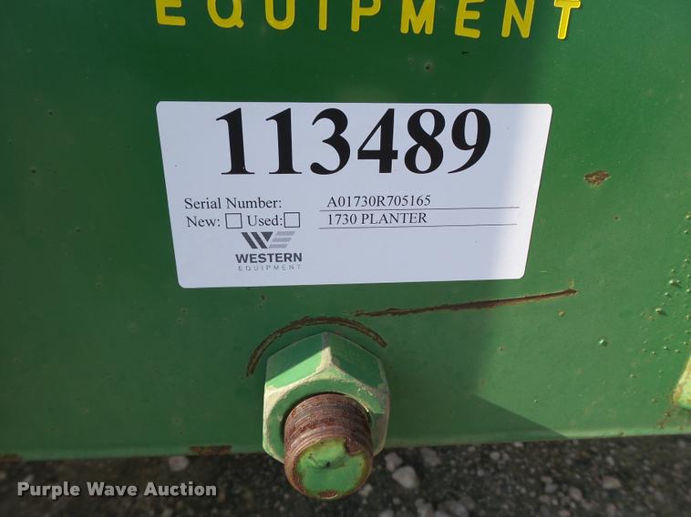 image for item DL9023 John Deere 1730 Max Emerge planer