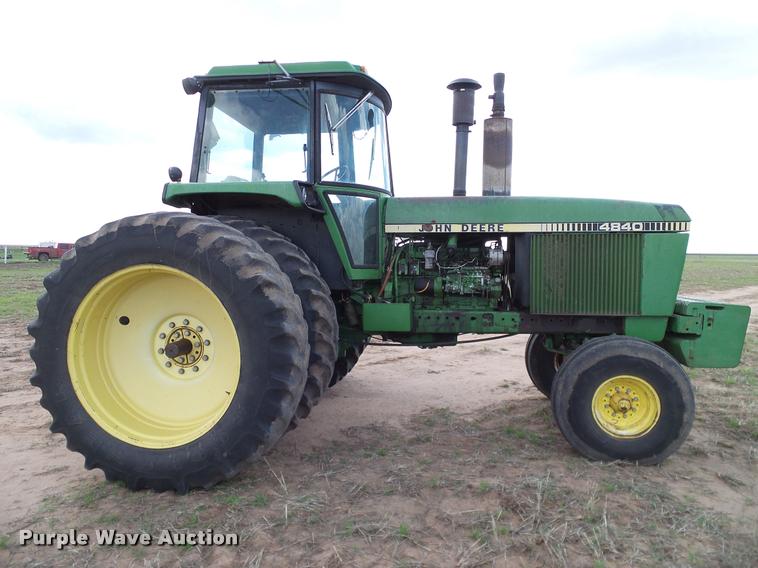 image for item DL9048 1981 John Deere 4840 tractor