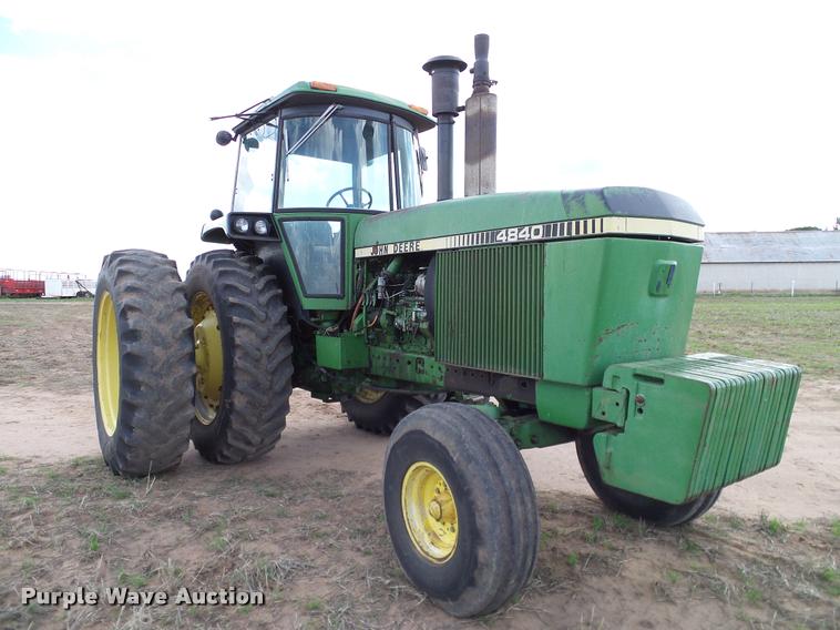image for item DL9048 1981 John Deere 4840 tractor