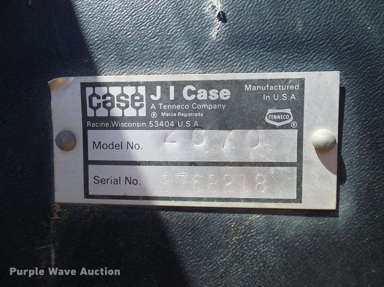 image for item DL9054 1975 Case 2670 4WD tractor