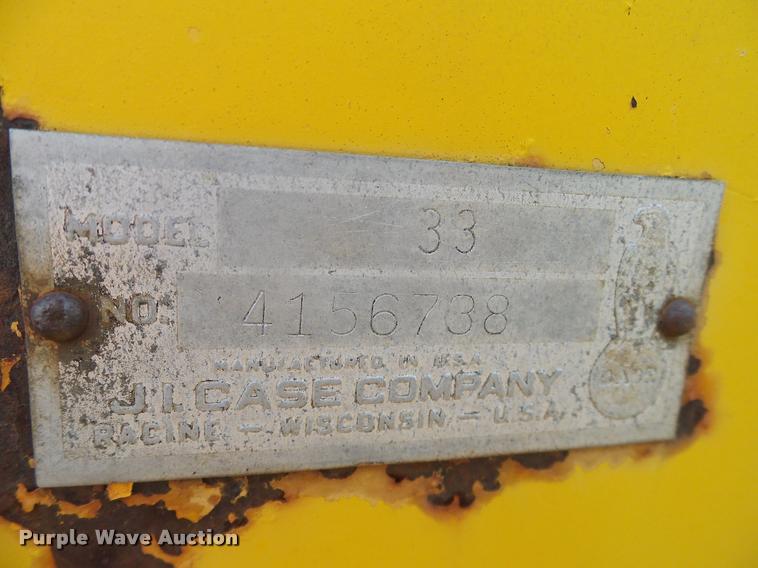 image for item DL9066 J I Case 33 backhoe