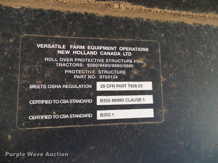 image for item DL9076 1995 Ford 9680 4WD tractor