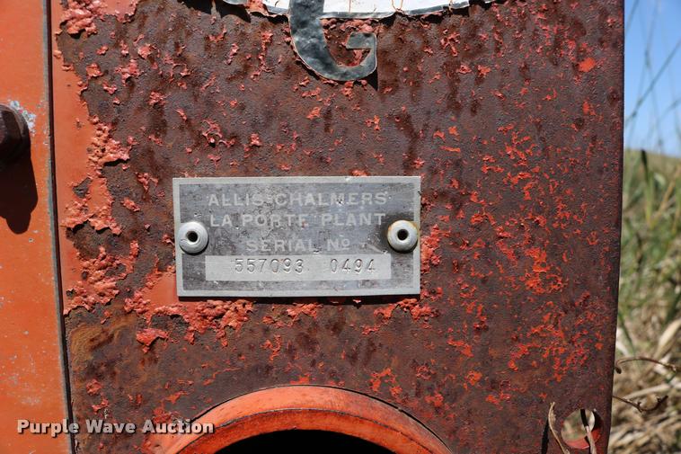image for item DM9292 Allis Chalmers corn head