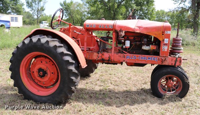 image for item DQ9407 Allis Chalmers WC tractor