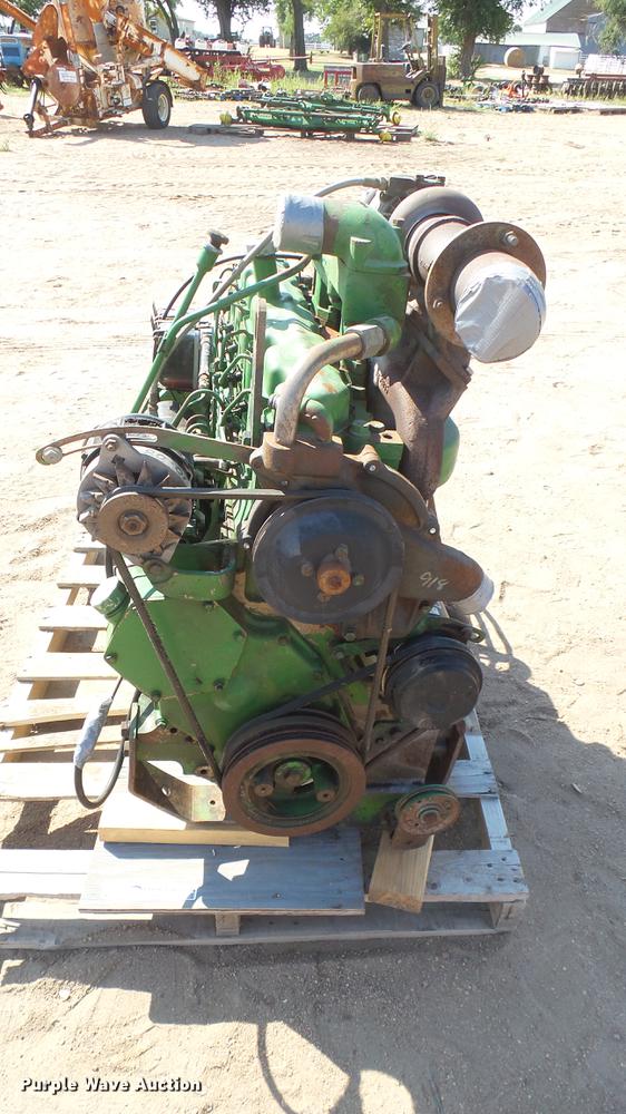 image for item EB9027 John Deere six cylinder diesel engine