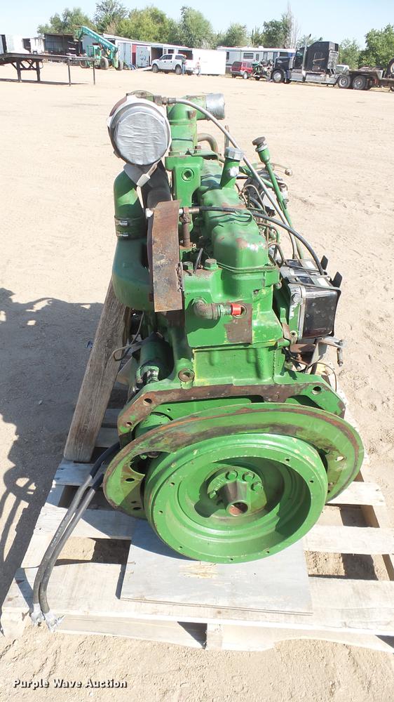 image for item EB9027 John Deere six cylinder diesel engine