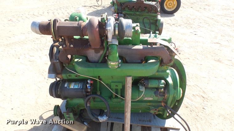 image for item EB9027 John Deere six cylinder diesel engine