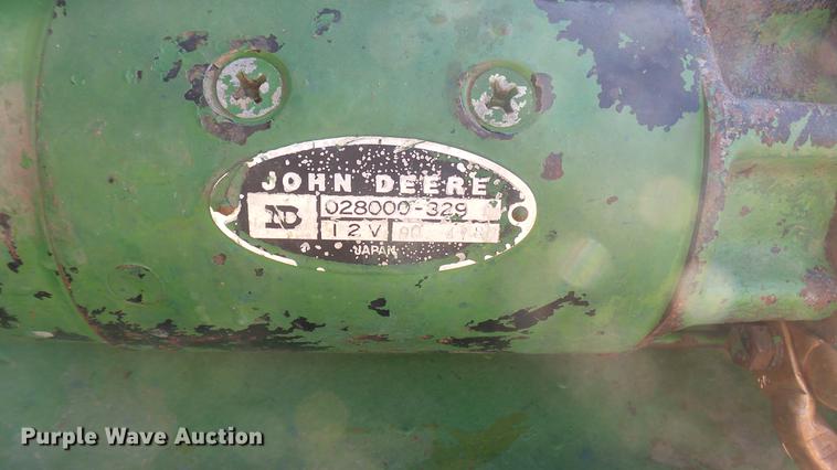 image for item EB9027 John Deere six cylinder diesel engine